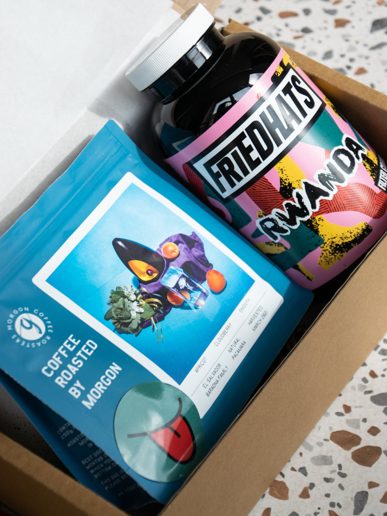 Curious Buds April Subscription Box - Morgan Coffee Roasters - Friedhats