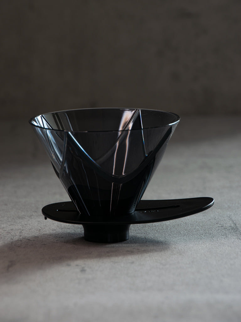 Specialty Coffee Brewing Accessories - Hario Japan - V60 One Pour Dripper MUGEN - Ceramic - White -Curious Buds